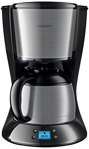 spécifications Philips HD7479/20 Cafetière Filtre Isotherme Programmable  Noir et métal