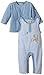 Julius Hüpeden Baby Boys 212290 Dungarees, Blue (Baby Blue 123000), 0-3 Months (Herstellergröße: 56)