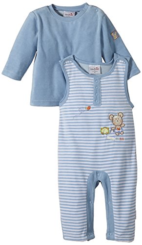 Julius Hüpeden Baby Boys 212290 Dungarees, Blue (Baby Blue 123000), 0-3 Months (Herstellergröße: 56)