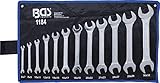 DIN 3110 BGS 1184 , Doppel-Maulschlüssel-Satz , SW 6x7 - 30x32 mm , 12-tlg.