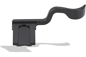 DAUERHAFT Tragbarer Kamera-Daumengriff aus Aluminiumlegierung, einfach zu zerlegen und zu montieren, leichtes und praktisches Zubehör für Daumen-Schnallengriffe für die Kamera Fuji X-T10/X-T20/X-T30/X-T1/X-T2/X