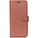 Produktbild hCase Nokia 9 Pureview Hülle - Litchi Leder-Style Handytasche mit Ständer und Kartenfach - Braun