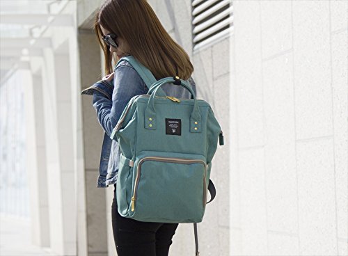 SUNVENO Multifunktions Large Capacity Mama Rucksack Baby Windel Windel Umhängetasche Schulter Rucksack - 8
