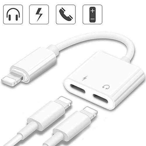 Adaptador para iPhone Jack, Joyguard 2 en 1 Auriculares Jack Adaptador Auriculares Jack