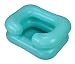 Produktbild ObboMed® HB-3000 faltbare aufblasbare tragbare Bett Kopfwaschwanne Haarwaschwanne, Wanne für Behinderte, ältere Menschen, Schwangere, postoperative Patienten, bettlägerige Personen– Abmessungen aufgeblasen 56(L) x 46(W) x 22(H)cm