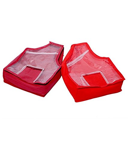Kuber Industries™ Blouse Cover in Non Wooven Fabric Set of 2 Pcs RS.199 (50.00% Off) - Amazon