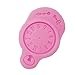 Produktbild Fenteer Silikon Matte Backmatte Formen Fondant Schokolade Kuchen dekorieren Tools geprägt Bakeware Formen für Hochzeit Geburtstag Kuchen Decor, Mehrform - Uhr, 9 * 5.7 * 0.8 cm
