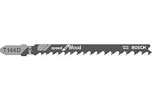 Bosch Professional 2608630040 Speed for Wood Jigsaw Blade, 1 Lug, Blue, 17.6cm x 0.2cm x 13.9cm
