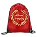 Produktbild Folding Sport Backpack Casual Daypacks for Team Group Men Women - (Girls Can Do Anything - Red)