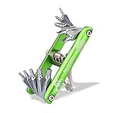 Calesi Tool kit di riparazione bici&nbsp;–&nbsp;multifunzione bicicletta attrezzo multiuso per MTB e di riparazione con Tiraraggi, cacciavite, esagonale e più