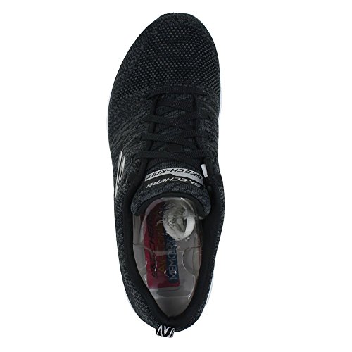Skechers Flex Appeal 2.0, Zapatillas de Deporte para Mujer, Negro (Bkw), 37 EU - Skechers