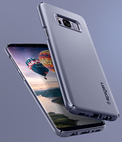 Spigen Funda Galaxy S8 Carcasa Thin Fit Revestimiento de Acabado Mate de Primera Calidad para Galaxy S8 2017 - Orqu dea Gris reviews Spigen Funda Galaxy S8 Carcasa Thin Fit Revestimiento de Acabado Mate de Primera Calidad para Galaxy S8 2017 - Orqu dea Gris