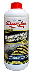 Dazlo Xtreme Car Wash Shampoo (1 KG) - Heavy Duty Snow Foam 200X