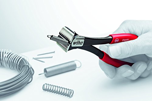 Wiha Classic Kneifzange mit klassischer Kopfform / Beißzange mit verschleißarmem, aufgelegtem Gelenk und hochbelastbarer Vernietung / Kantenzange mit induktiv gehärteter Schneide / 200 mm - 2