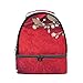 Produktbild Schulter Double Lunch Bag Hochzeit Einladung rot Blume Kühler verstellbarer Gurt für Picknick