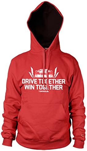 Driveclub Hoodie Drive Together Official Mens Red XXL