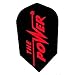 Produktbild Unicorn Dart Flights Maestro 100 Fl Slim One size Schwarz-Rot, 68408