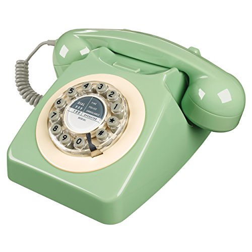 (Green) - Wild and Wolf Retro 746 Telephone Swedish Green