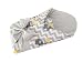 The Gorgeous 1 Baby swaddle blanket 0-4 months (Elephant, Grey)