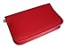 Clauss Manicure Case Real Leather Red