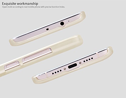 Nillkin Frosted Shield - Carcasa trasera protectora y antideslizante film de pantalla para Xiaomi Mi5S Plus - Dorado reviews Nillkin Frosted Shield - Carcasa trasera protectora y antideslizante film de pantalla para Xiaomi Mi5S Plus - Dorado