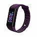 Produktbild Fitness-Tracker Watch Schrittzähler Und Farbbildschirm Smart Armband Kalorienzähler Activity Tracker Smart Armband, Schrittzähler, Schlaf-Monitor, Entfernung. VeryfitPro Walking Und Running App Für IPhone Und Android-Handys(Purple)
