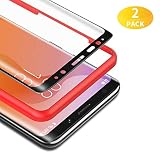 【Paquete Incluye】 2 x Protector Cristal Templado para Samsung Galaxy S8 Plus,1 x Marco de Instalación ,2 x Paño de Microfibra,2 x Toallitas de limpieza con Alcohol ,2 x Pegatinas de Eliminación de Polvo,1x Manual del Usuario.
