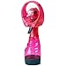 Produktbild Wasser Spray Befeuchtung Fan Tragbar Hand Held Kühlung Cool Water Spray Zerstäuberfunktion Fan Mist TRAVEL Beach Fan lanspo rot