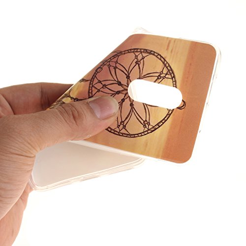 Cozy Hut Lederhülle / Ledertasche / Hülle / Case / Cover / Etui / Tasche Bunte Muster Weich TPU Handy Hülle für Xiaomi Hongmi Redmi Note 4 (5.5),Ultra Slim Dünn Silikon TPU Transparent für Xiaomi Hongmi Redmi Note 4 (5.5) Hülle , Premium Handy Tasche Schutz Hülle Case Cover Etui Strass Schutz schutzhülle Bumper Schale Silicone für Xiaomi Hongmi Redmi Note 4 (5.5) – Traumfänger - 6