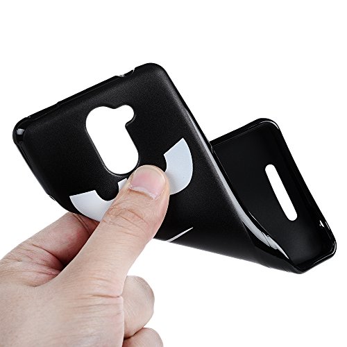 BQ Aquaris U Plus Funda Silicona  Lanveni C  scara TPU Gel Silicona para BQ Aquaris U Plus Ultra Delgada Funda Protectora Transparente Patr  n de Don   t touch my phone 