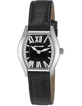 Pierre Cardin Damen-Armbanduhr Analog Quarz Leder Swiss Made