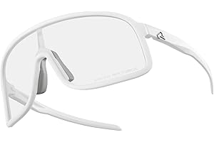 ROCKBROS Fahrradbrille Photochromatisch Cycling Glasses Fahrradbrille Outdoor Rennrad Sportbrille Sonnenbrille für Damen und Herren