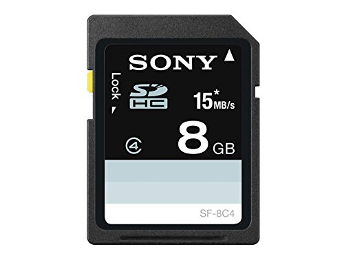Preisvergleich Produktbild Sony SDHC Standard SD Karte 8GB Class 4