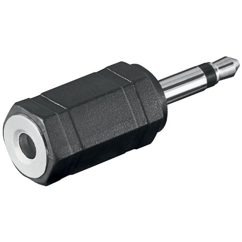 10 Stück Adapter 3.5mm mono Stecker auf 3.5mm stereo Kupplung