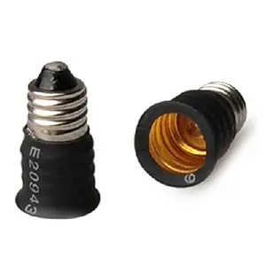 FidgetGear E12 to E14 Converter Lamp Holder LED Light Bulb Base
