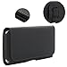 Price comparison product image Mobile phone Belt Bag 1.3 with Steel Clip to 14,75x7,4 cm for Samsung Galaxy A5 2017 J5 2016 Xcover 4 – Black