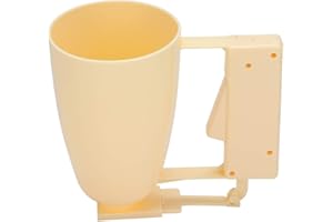 MUTUER Handheld Batter Dispenser, Pancake Batter Dispenser Meatball Maker Cake Cream Dispenser Kitchen Cooking Tool for Cupcakes Muffins Waffles