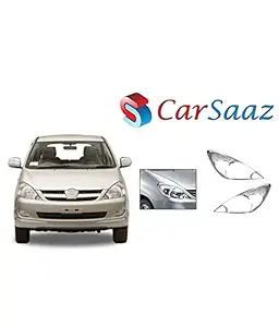CAR SAAZ Head Light Molding Chrome for Innova Type-1