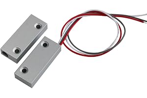 Trådbunden säkerhet fönster port kontaktsensor larm metall dörr fönster magnetisk vass brytare