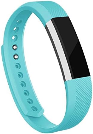 Watch Bands -Diadia TPU Sports Replacement Band Watch Band Strap Sport Fashion Replacement Wrist Band For Fitbit Ace,6.7-8.1inches (Cyan Blue)