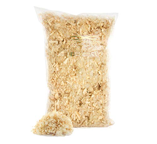 Preisvergleich Produktbild Gesundheitskissen.at 1kg Zirbelino® Zirbenspäne Deluxe (ca. 50 Liter) + Bio Schafwolle zum Nachfüllen von Kissen