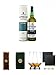 Produktbild Laphroaig An Cuan Mor Single Malt Whisky 0,7 Liter + BrickHouse Streichhölzer + Craftsman's Bench Zigarrencutter + The Glencairn Glass Whisky Glas Stölzle 2 Stück + Schiefer Glasuntersetzer eckig ca. 9,5 cm Ø 2 Stück