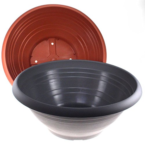 Pflanzschale Grabschale Kunststoff Cortina D: 60cm, Farbe:terracotta - 6