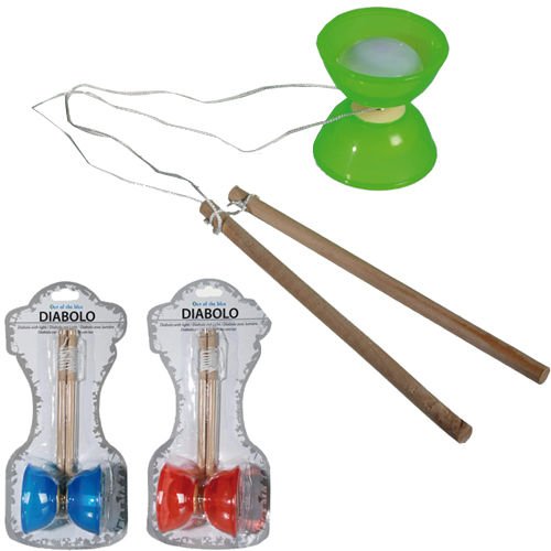 DIABOLO JUGGLING SPINNING STRING KIT WITH LIGHTS TOY KIDS OUTDOOR FUN GIFT