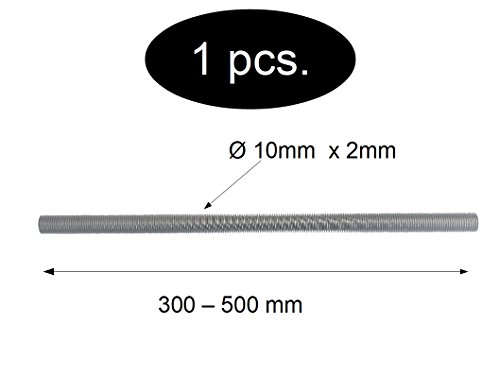 TR10x2 - IGUS drylin® - Husillos de rosca trapezoidal - PTGSG-10X2-01-R- (300 - 500 mm) (350mm)