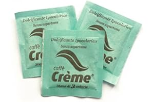 100 Bustine da 0,6 g di dolcificante ipocalorico senza aspartame - Caffè Crème