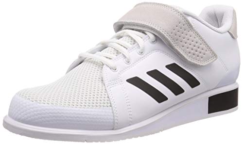 adidas Men's Power Perfect Iii. Fitness Shoes, White (Ftwr White/Core Black), 10 UK