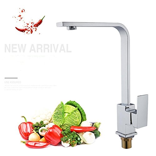 Preisvergleich Produktbild Haixng Viereckigen Teller Becken führende Wasserhahn Warmes und Kaltes Küchenmixer