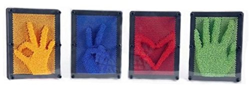 Preisvergleich Produktbild 2018 Honestyi Matschig Spielzeug,Spielzeug 3D Antistress Klon Fingerabdruck Nadel Malerei Gag Weihnachten Kinder Geschenk