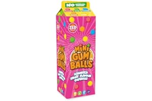 Zed Candy Mini Gumball Bubble Gum 400g Carton